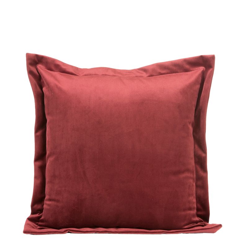 Dekoratyvinė pagalvėlė “Ria” bordo 45×45 cm, 2 vnt