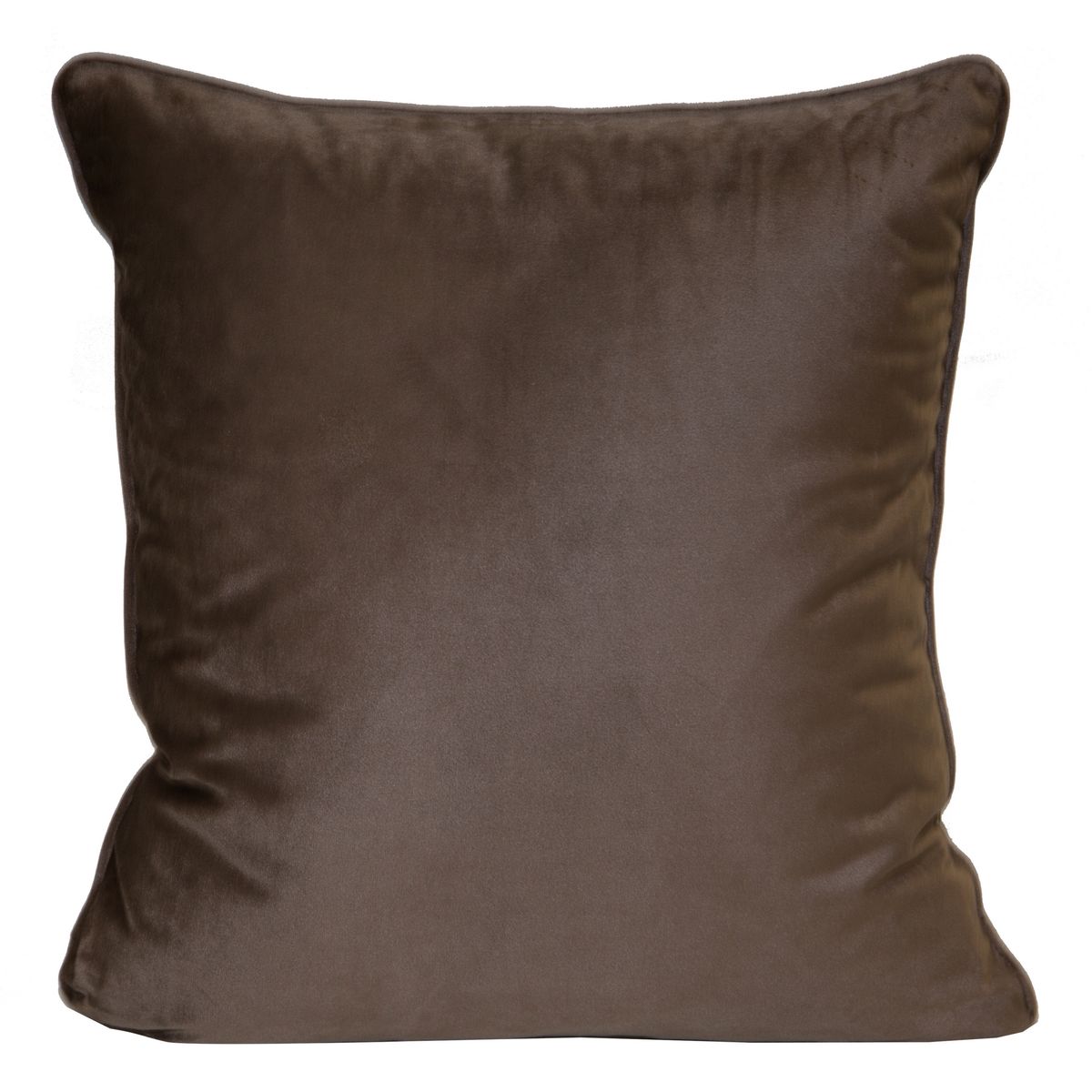 Dekoratyvinis aksominis pagalvėlės užvalkalas “Sibel” ruda