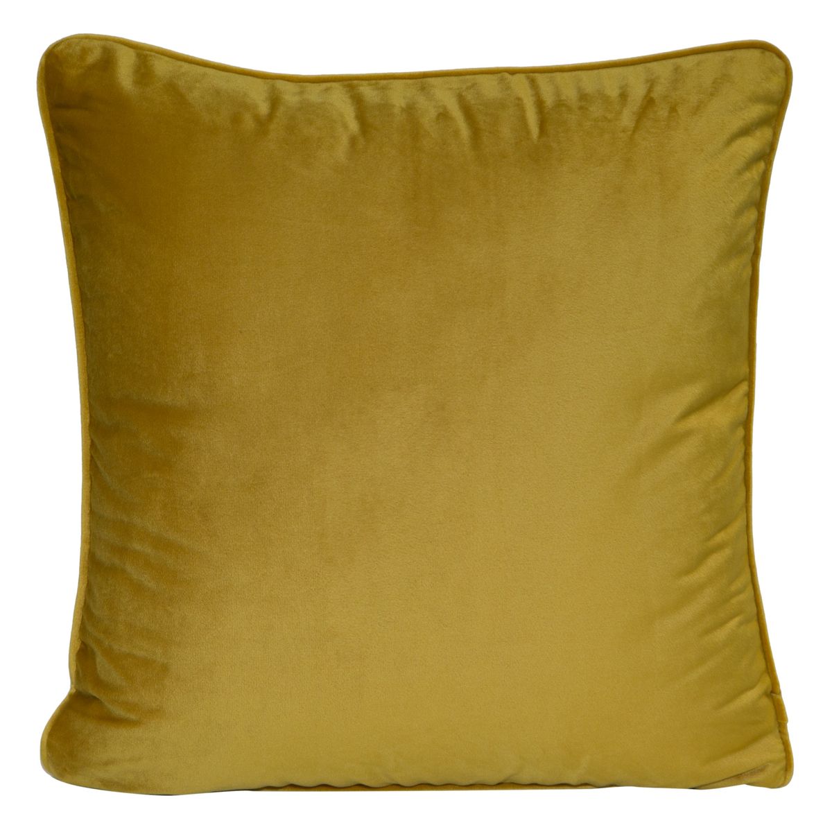 Dekoratyvinė aksominė pagalvėlė “Sibel” geltona, 2 vnt.