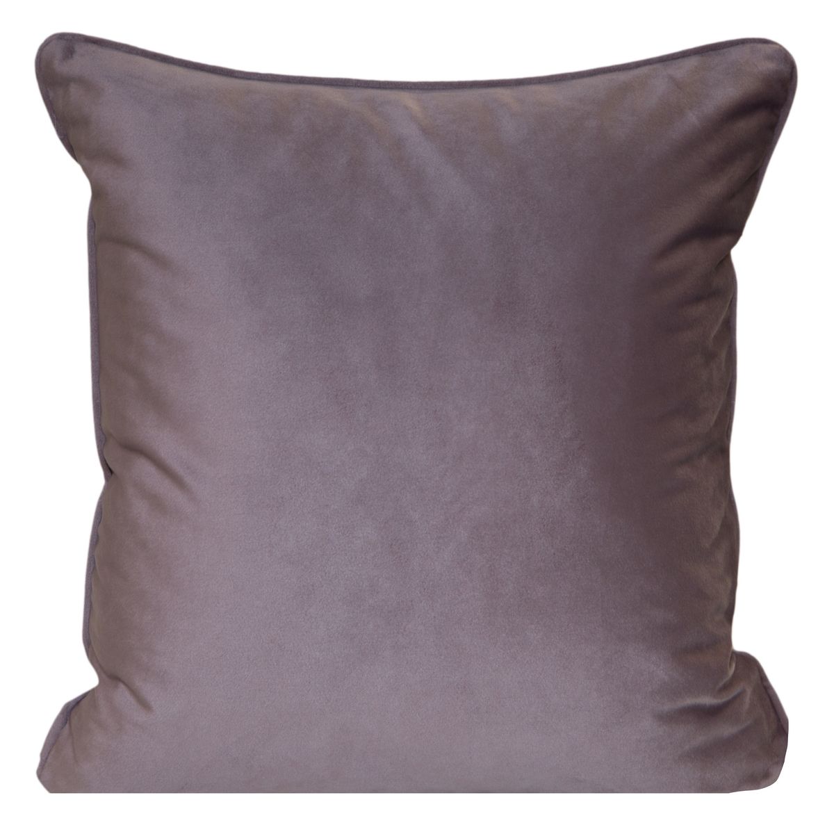 Dekoratyvinė aksominė pagalvėlė “Sibel” pilkinta violetinė, 2 vnt.