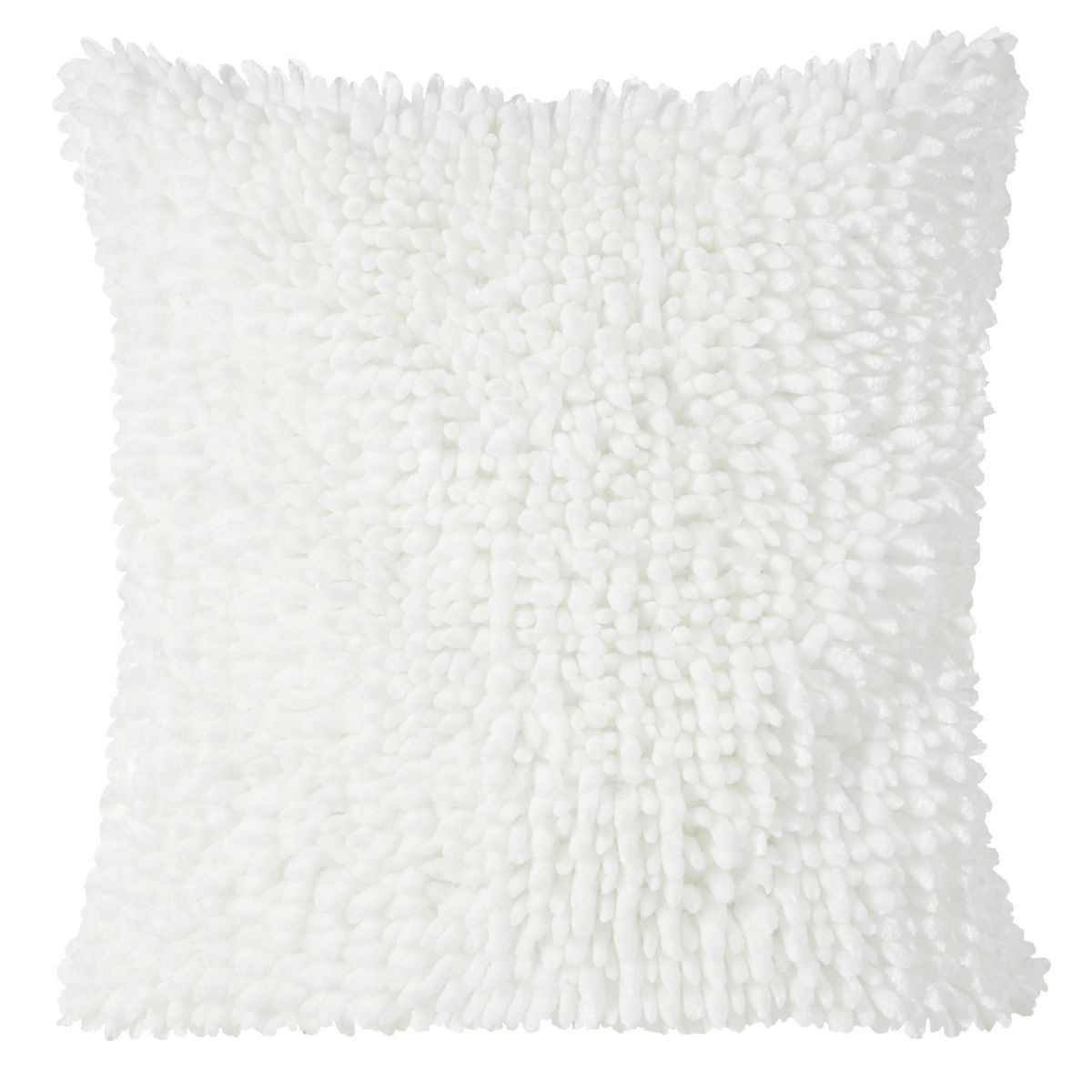 Dekoratyvinė ilgo plauko pagalvėlė “Pilar” balta, 2 vnt.