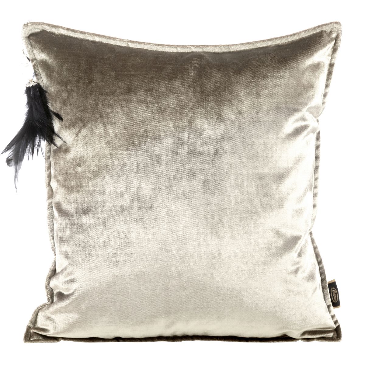 Dekoratyvinė aksominė pagalvėlė “Royal” beige