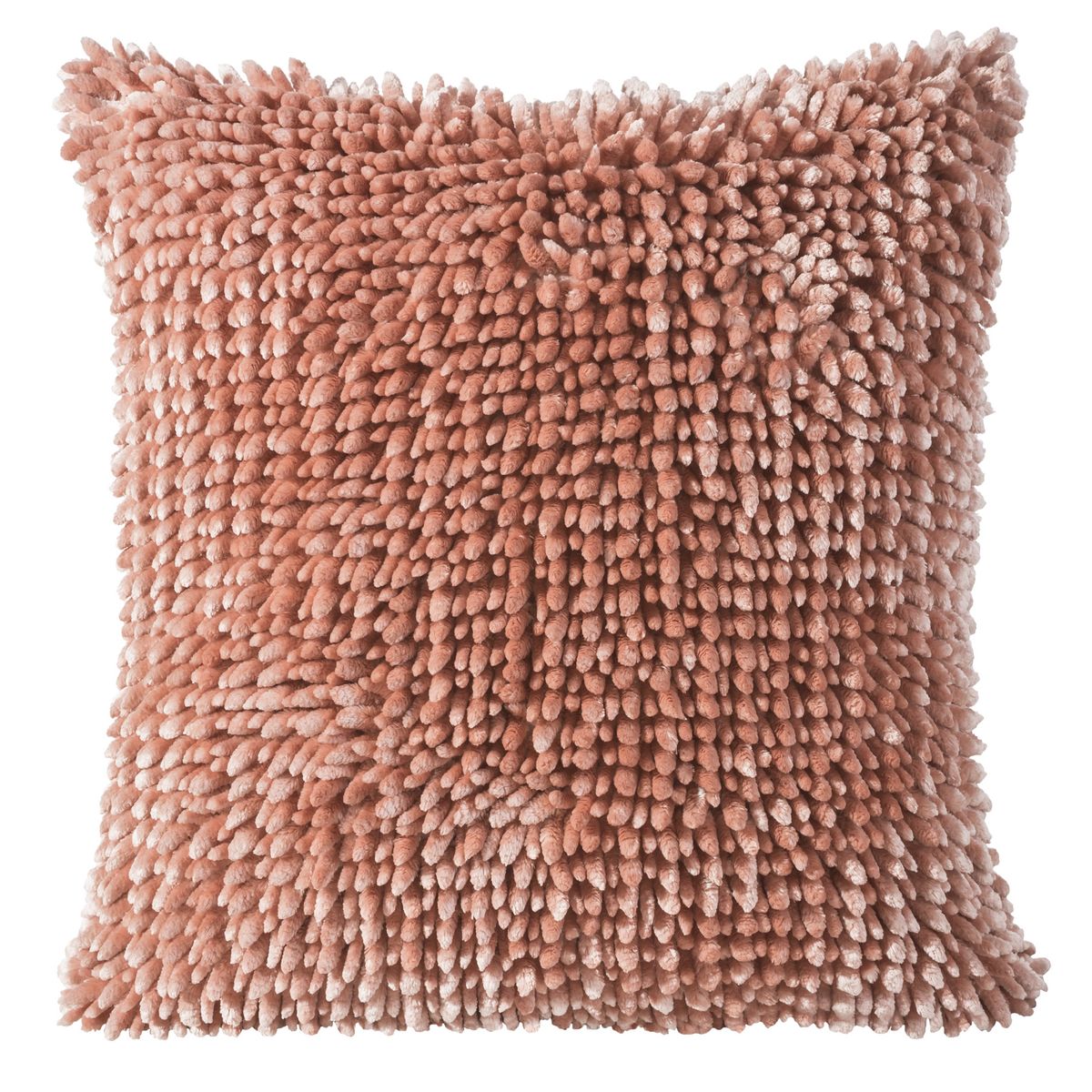 Dekoratyvinė ilgo plauko pagalvėlė “Pilar” koralinė, 2 vnt.