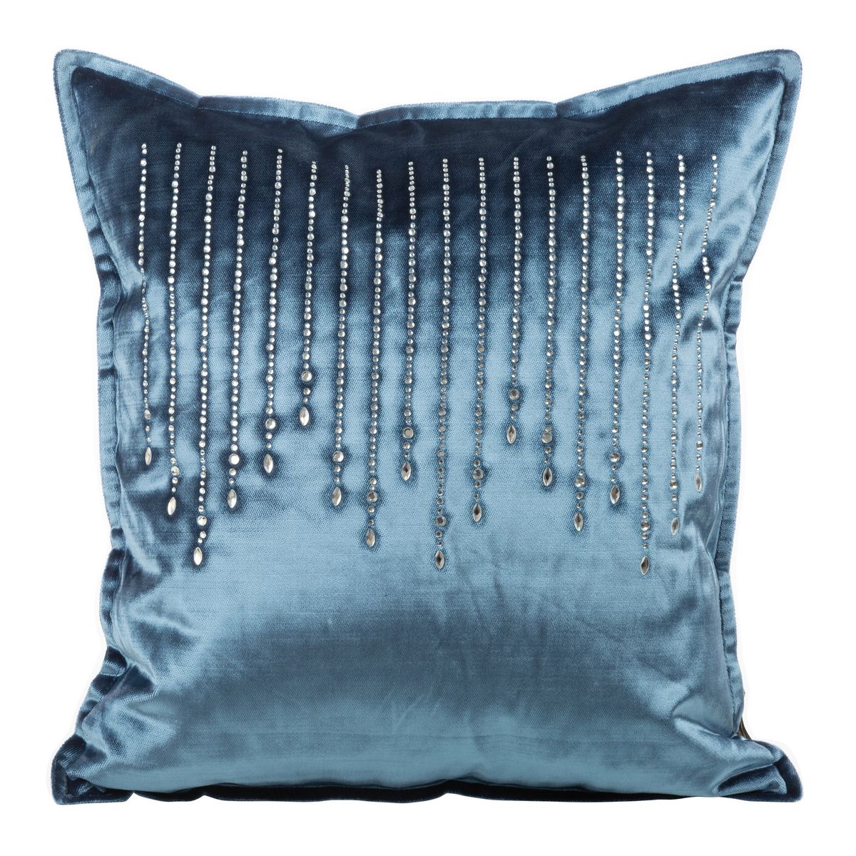 Dekoratyvinė aksominė pagalvėlė “Royal 1” blue