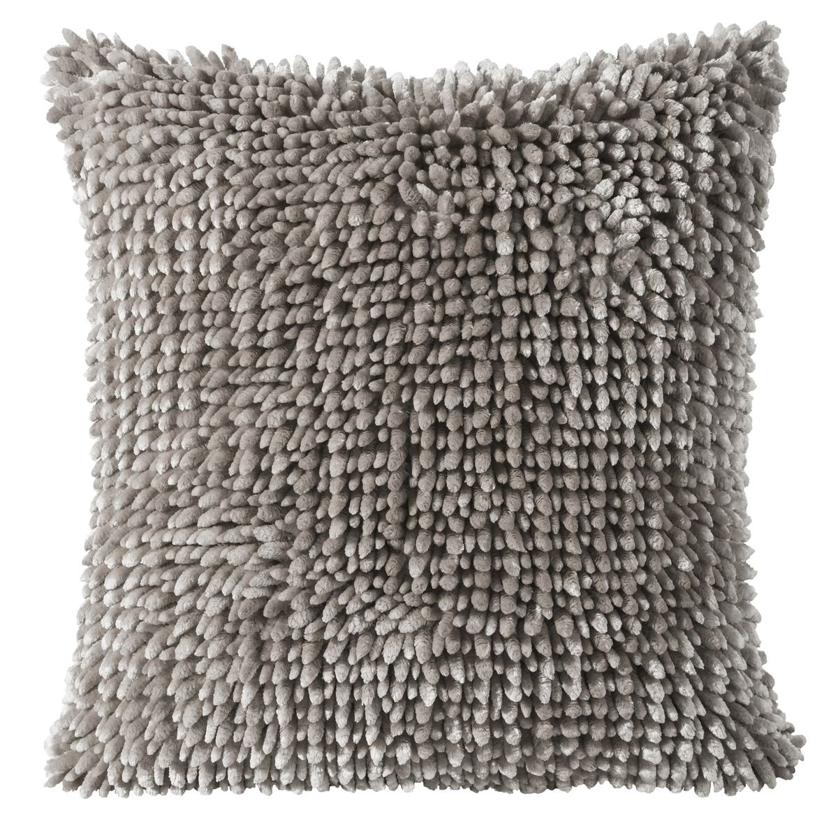 Dekoratyvinė ilgo plauko pagalvėlė “Pilar” pilka, 2 vnt.