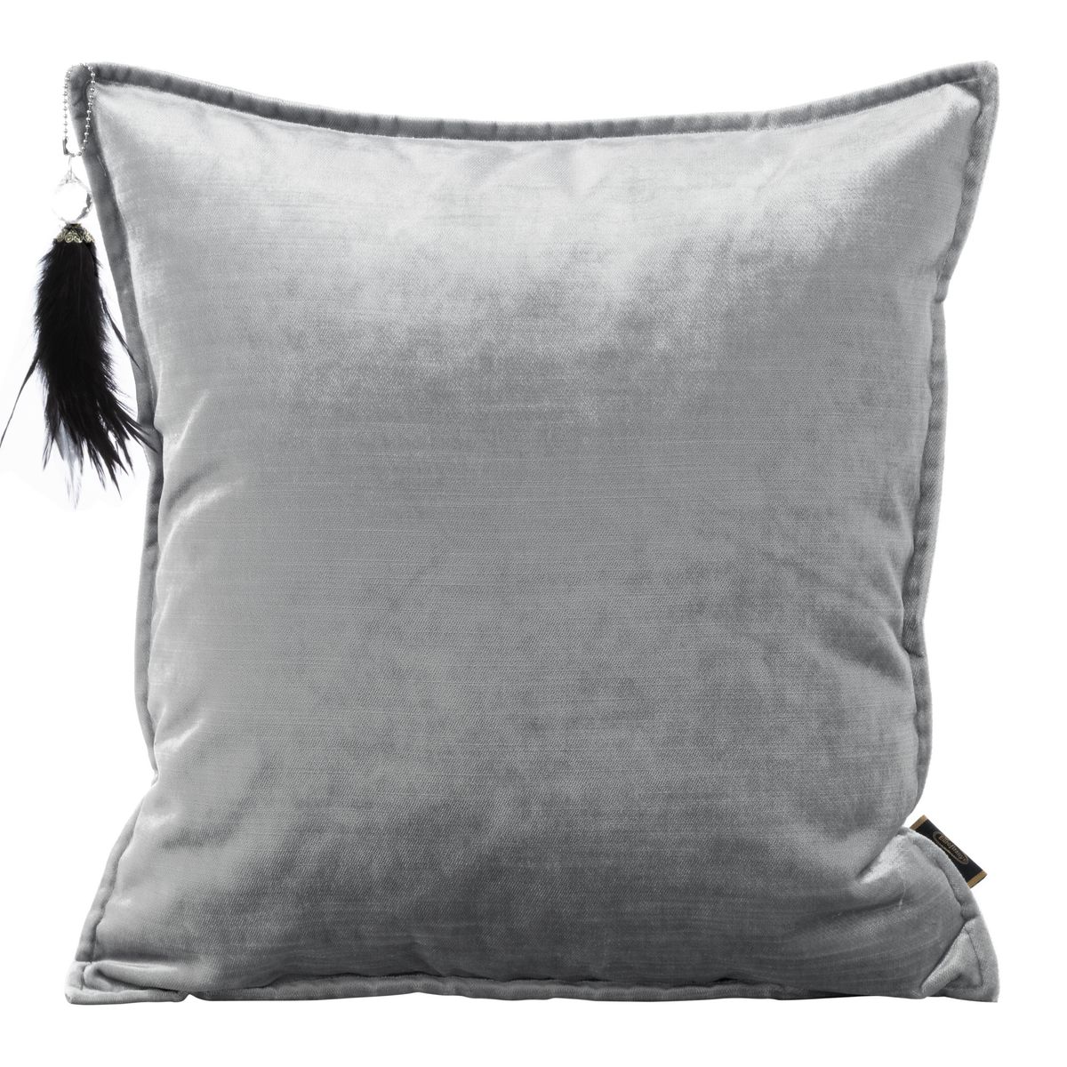 Dekoratyvinė aksominė pagalvėlė “Royal” gray