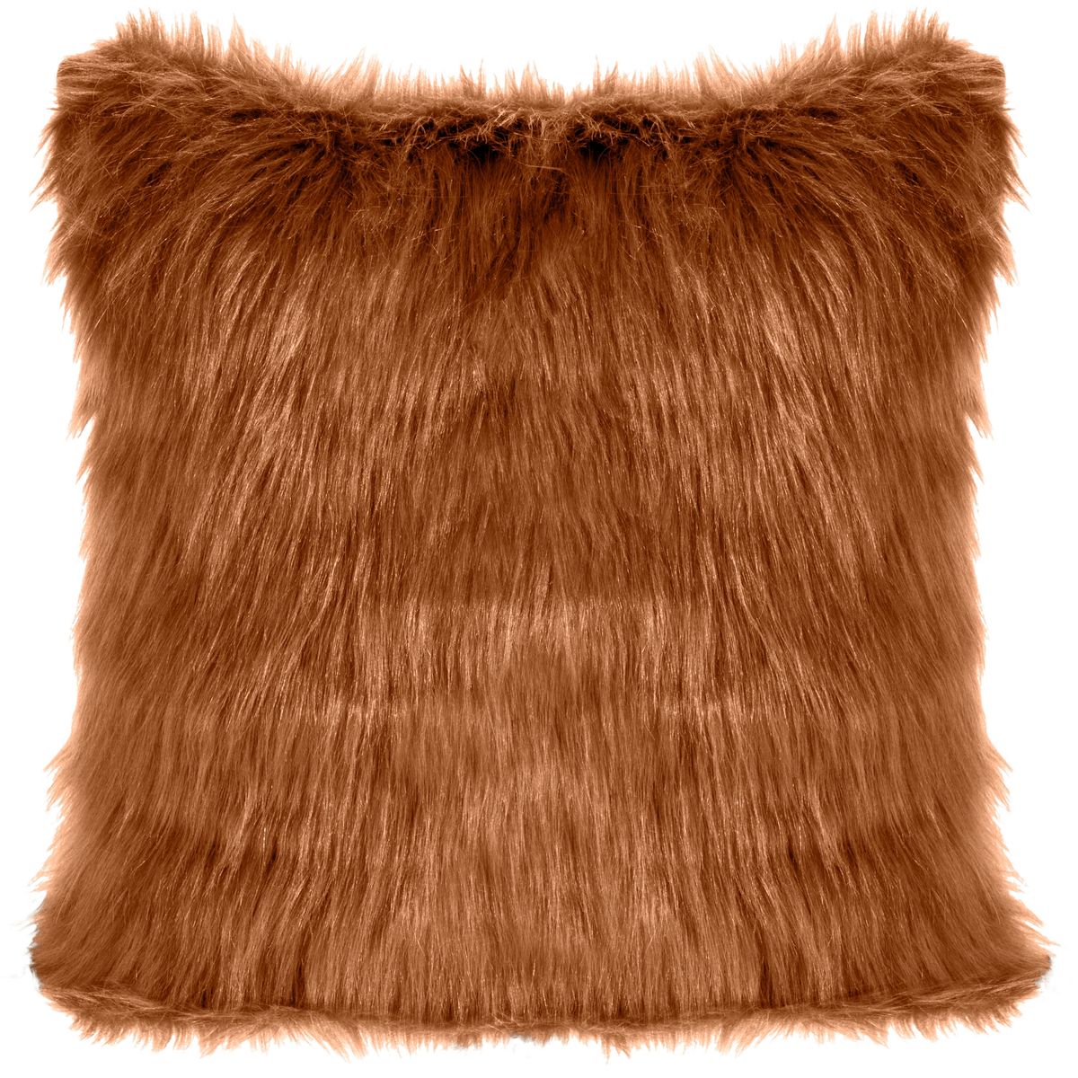 Dekoratyvinė ilgo plauko pagalvėlė “Ro819” ruda, 2 vnt.