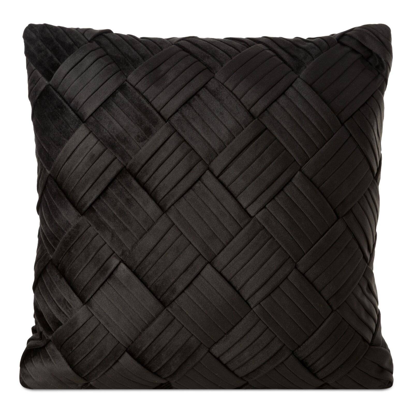 Dekoratyvinė pagalvėlė “SONIA” aksominė black 45×45 cm