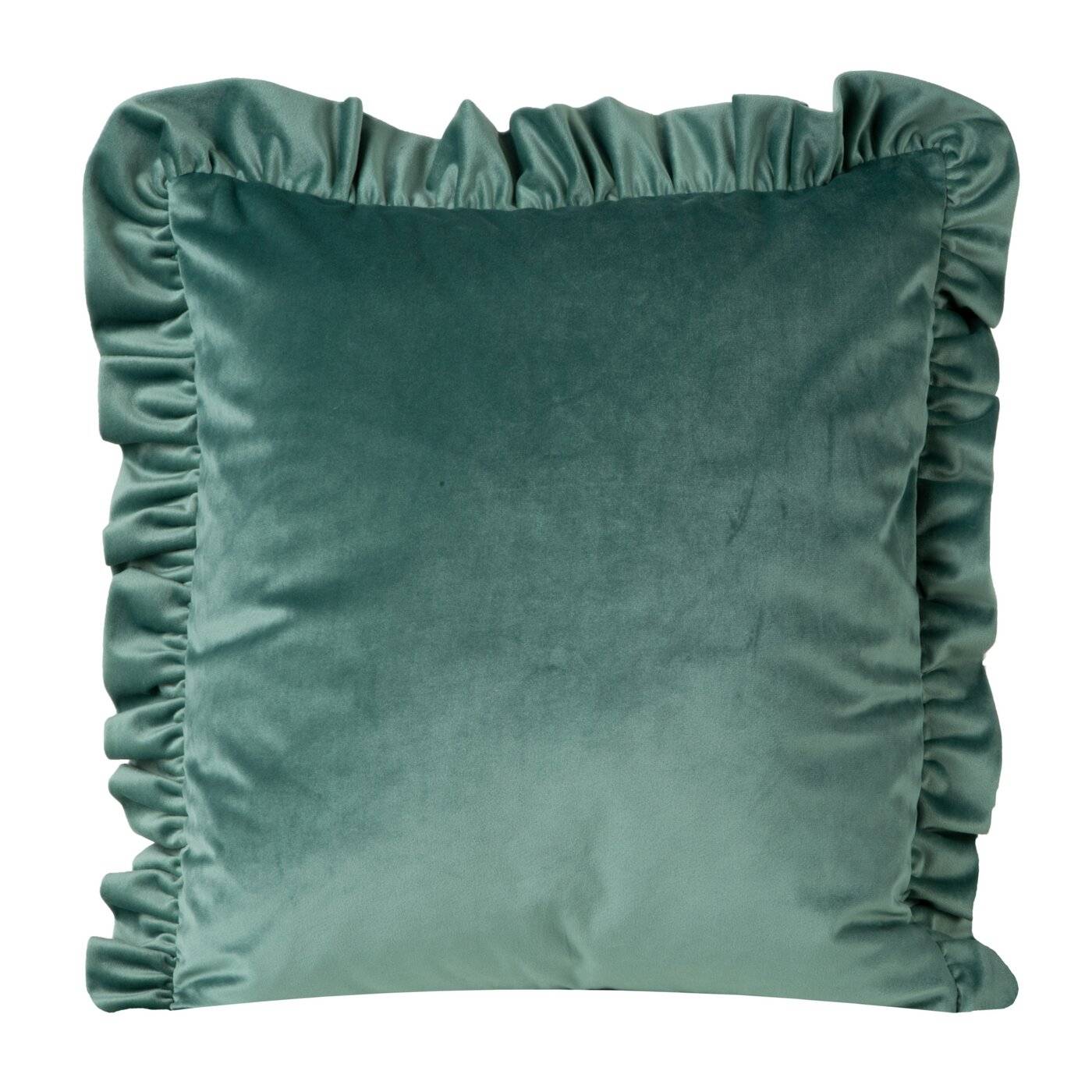 Dekoratyvinė pagalvėlė “VELVET” dark mint aksominė 45×45 cm
