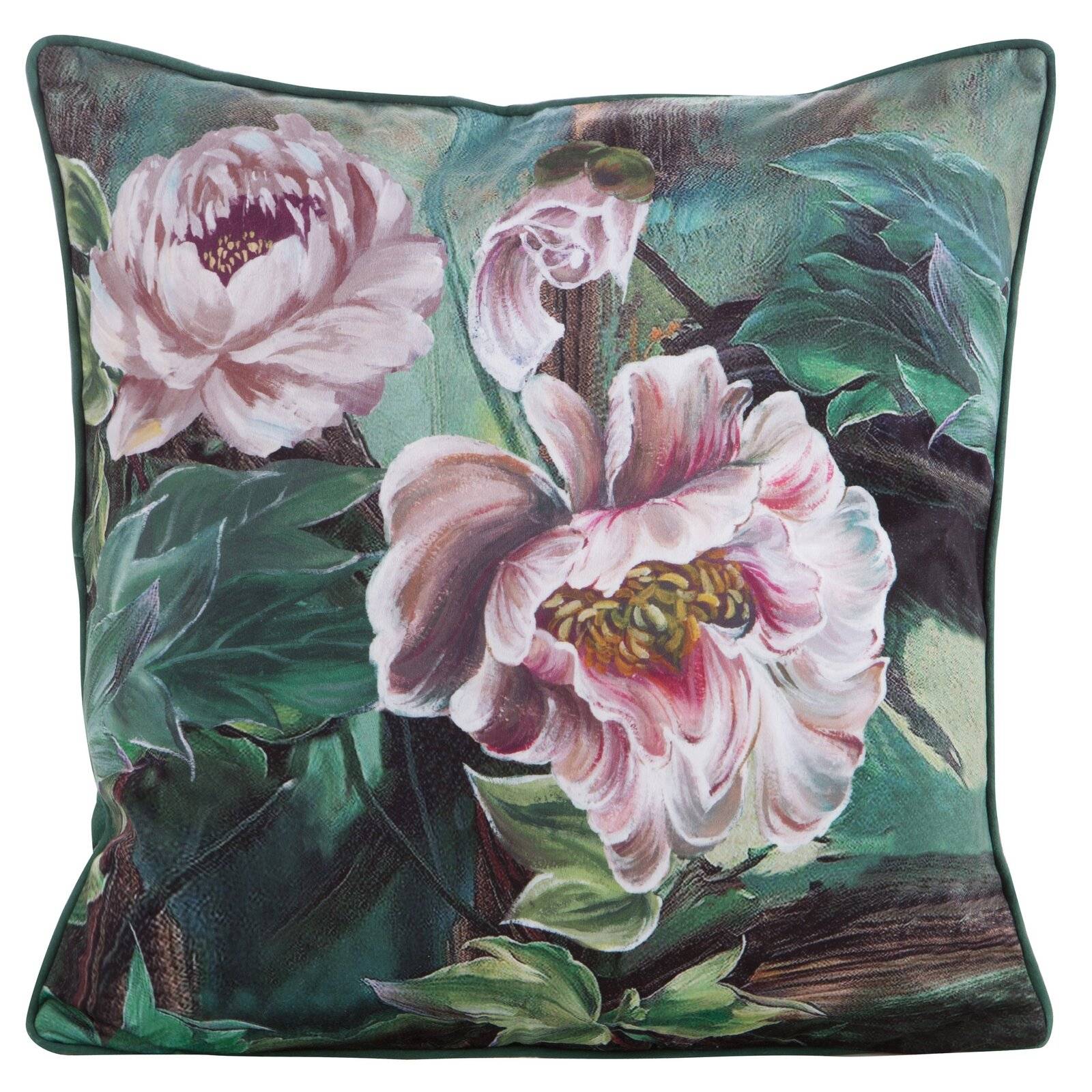Dekoratyvinis pagalvėlės užvalkalas “Palmera” aksominis 45×45 cm