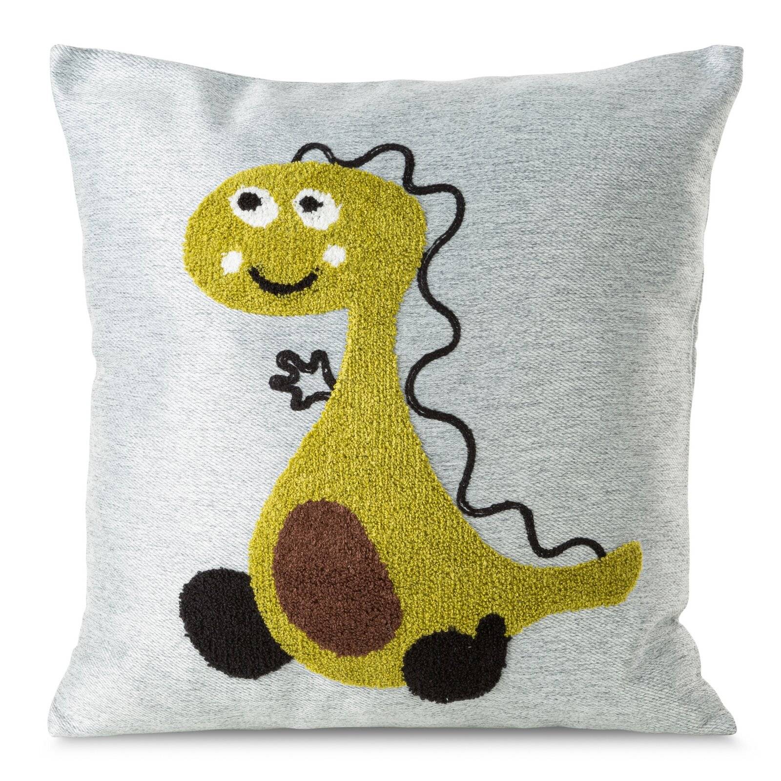 Vaikiška dekoratyvinė pagalvėlė “Dino1” gobeleninė 45×45 cm