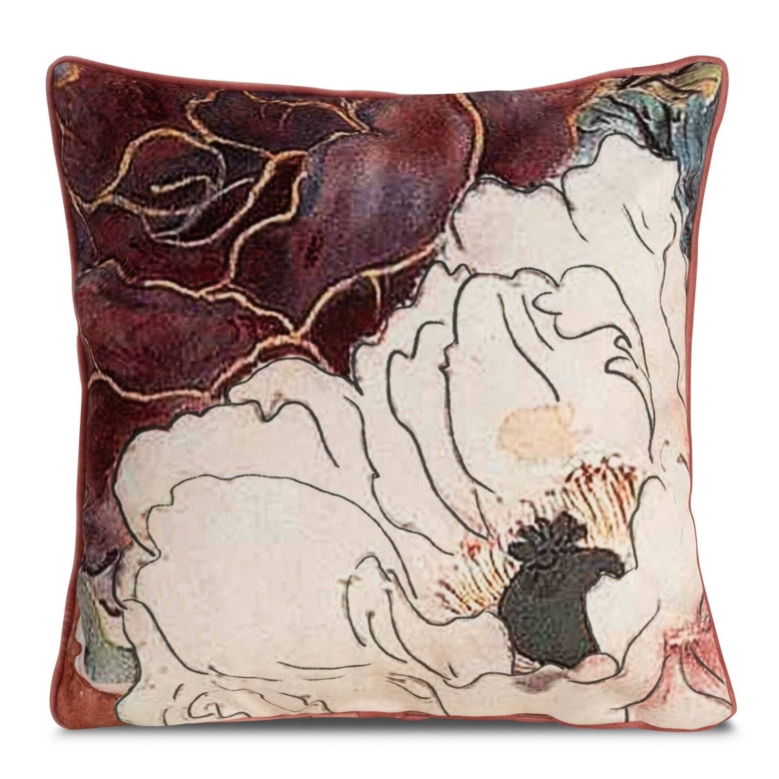 Dekoratyvinis pagalvėlės užvalkalas “Chloe” aksominis 45×45 cm