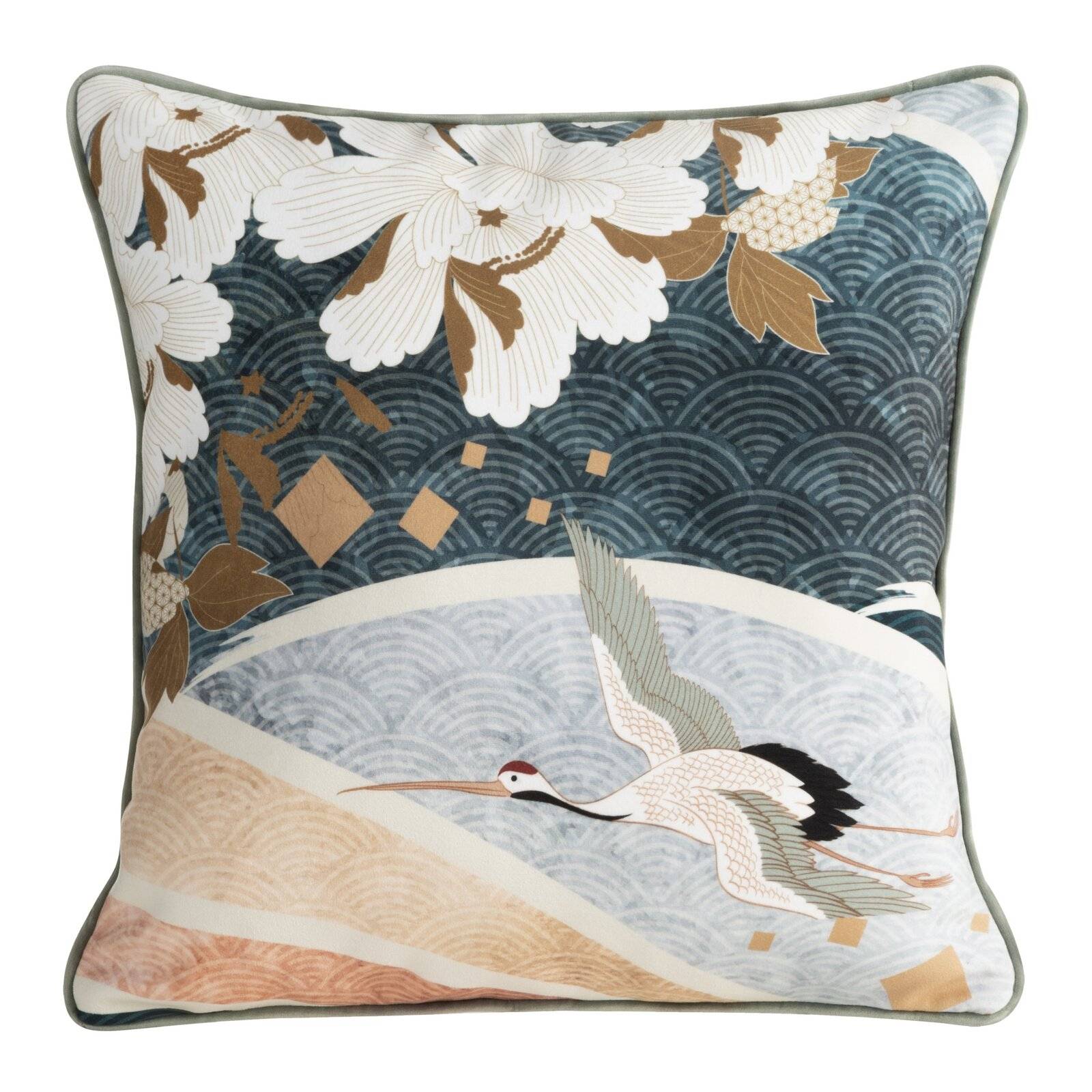 Dekoratyvinis pagalvėlės užvalkalas “Mila” aksominis 45×45 cm