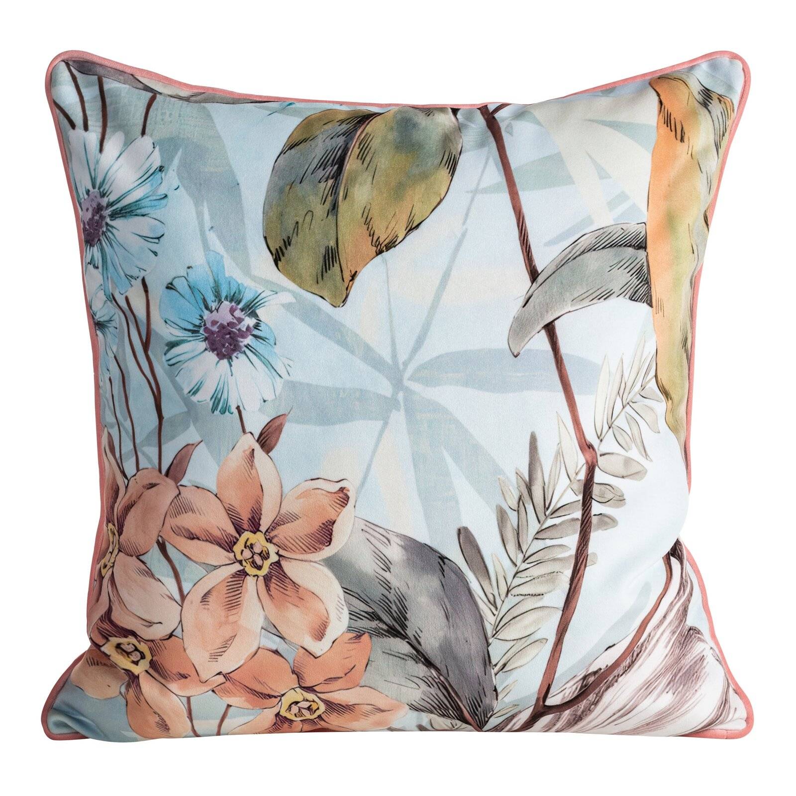 Dekoratyvinis pagalvėlės užvalkalas “Arleta” aksominis 60×60 cm