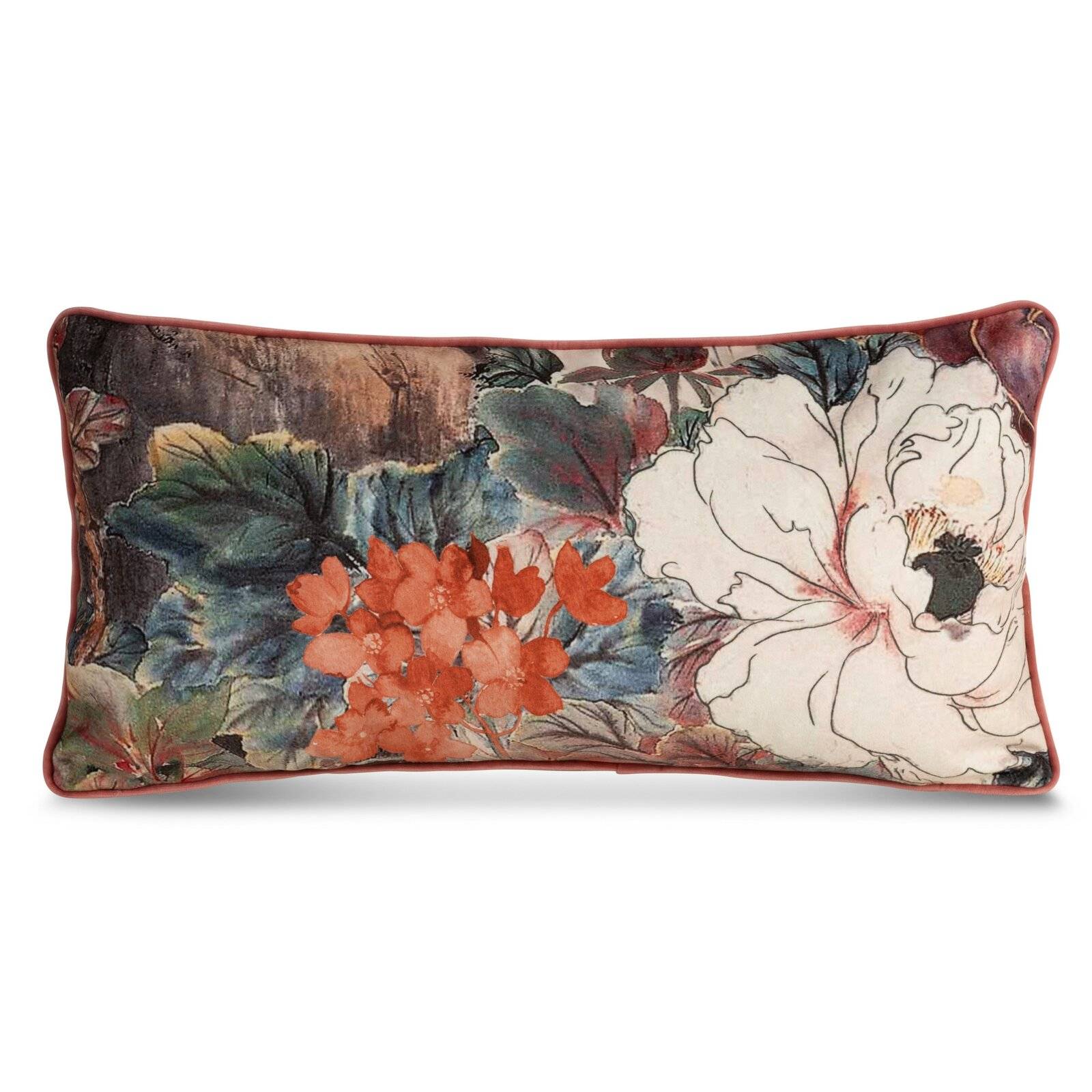 Dekoratyvinis pagalvėlės užvalkalas “Chloe” aksominis 30×60 cm