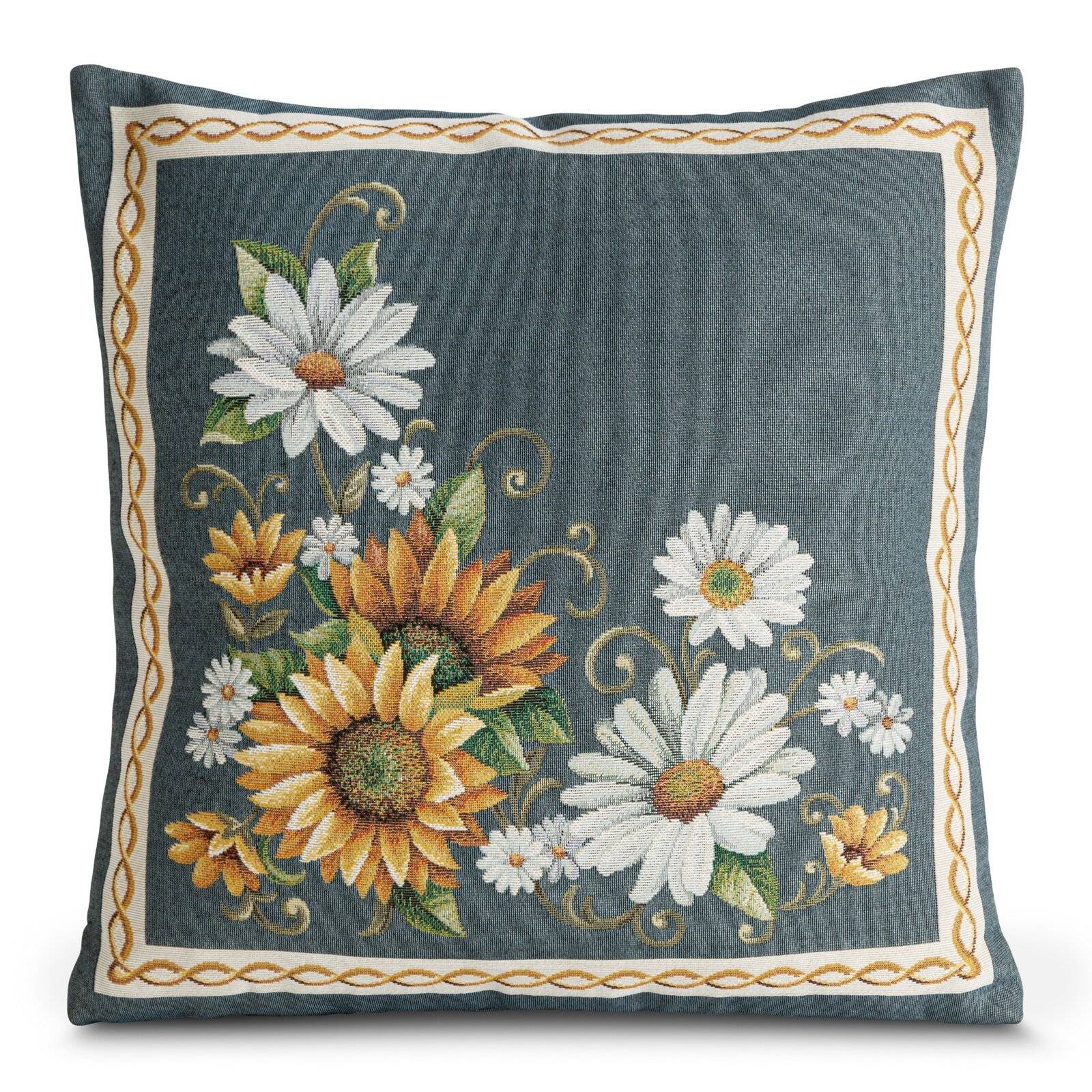Dekoratyvinė pagalvėlė “Sunflower” gobeleninė 45×45 cm