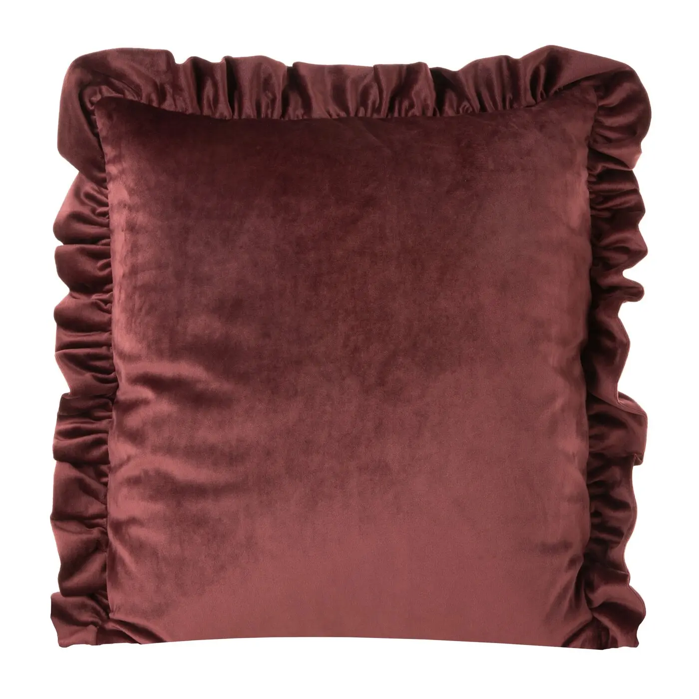 Dekoratyvinė pagalvėlė „VELVET” red aksominė 45×45 cm