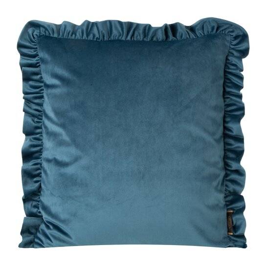 Dekoratyvinė pagalvėlė “VELVET” blue aksominė 45×45 cm