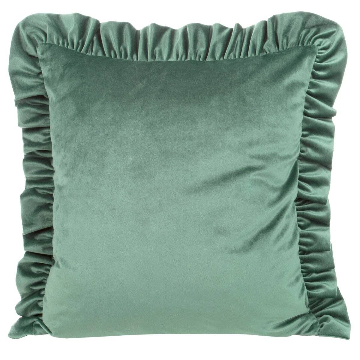 Dekoratyvinė pagalvėlė “VELVET” mint aksominė 45×45 cm
