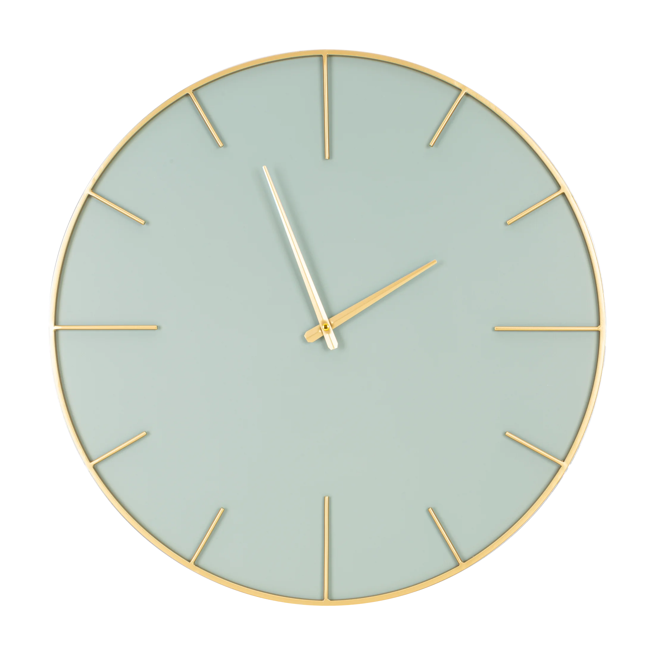 Sieninis laikrodis „Moderno” 60 cm mint-gold