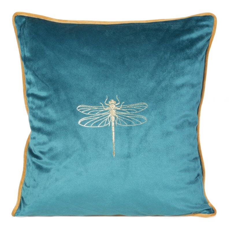 Dekoratyvinė pagalvėlė “Lori” turkis 45×45 cm aksominė