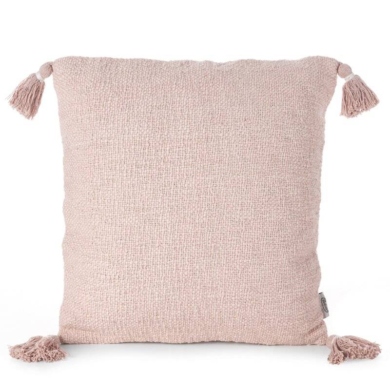 Dekoratyvinė pagalvėlė “KIMI” 45×45 cm pudra medvilninė