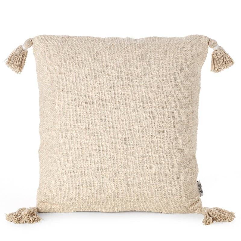 Dekoratyvinė pagalvėlė “KIMI” 45×45 cm beige medvilninė