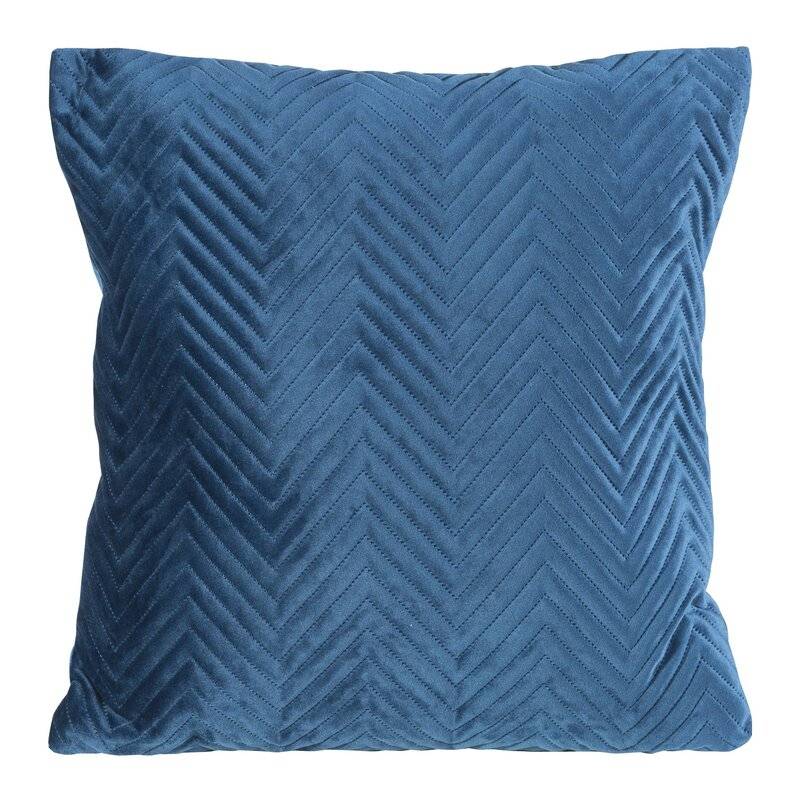 Dekoratyvinė pagalvėlė “Sofia” karališka mėlyna aksominė 45×45 cm