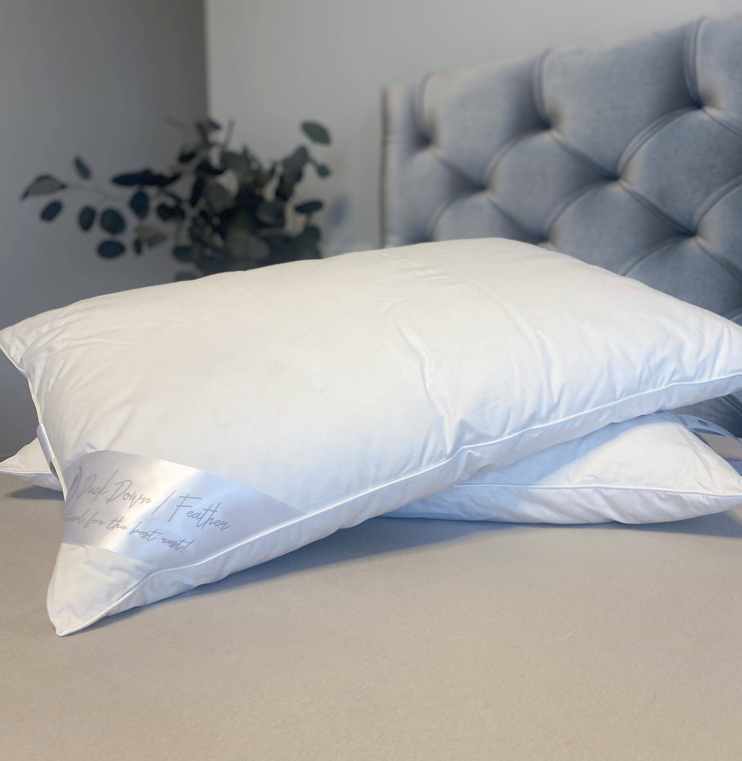 Pūkinė pagalvė 50×70 cm 30% ančių pūkų (labai minkšta)