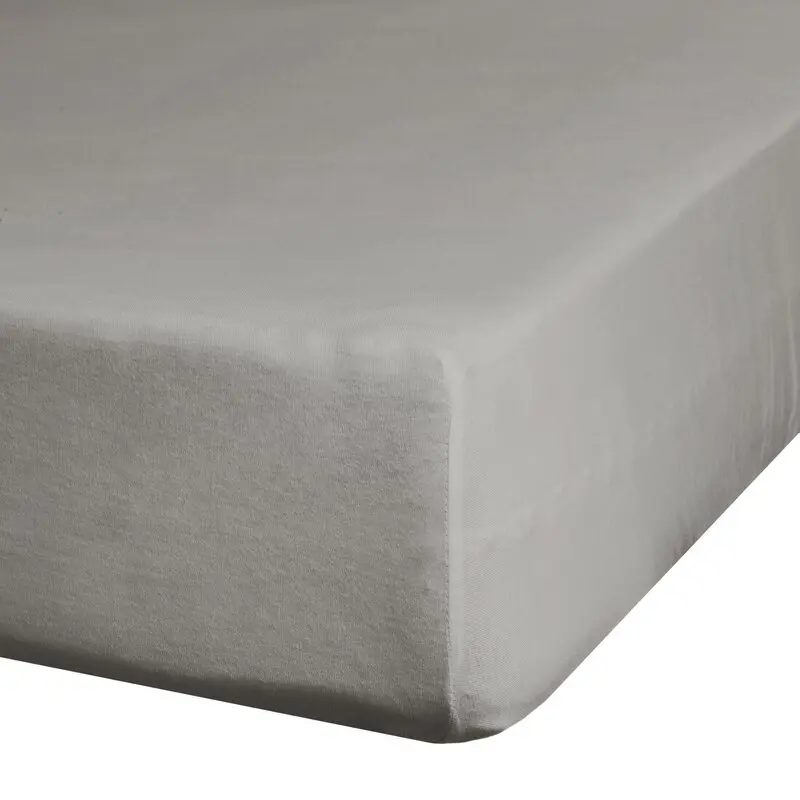 Premium trikotažinė paklodė su guma gray įvairių dydžių