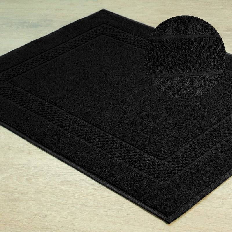 Vonios kilimėlis “Caleb” 60×90 cm juodas
