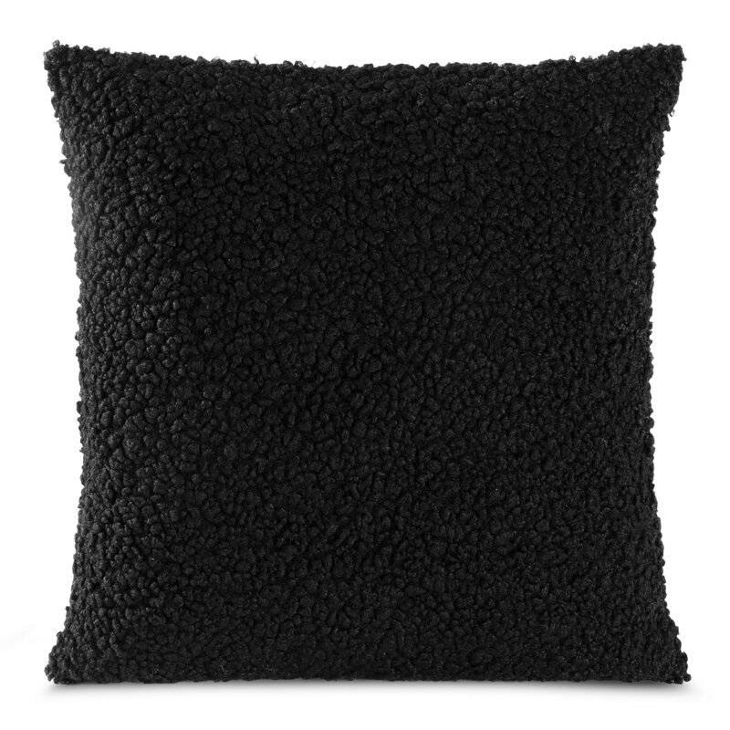 Dekoratyvinė pagalvėlė “Bucle” black 45×45 cm