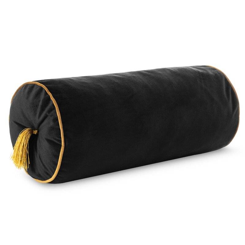 Dekoratyvinė pagalvėlė “Velvet70” black 20×45 cm