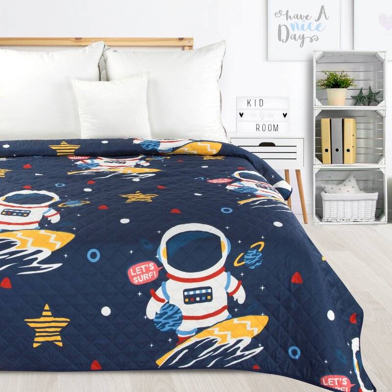 Vaikiška lovatiesė “Kosmosas1” 170×210 cm