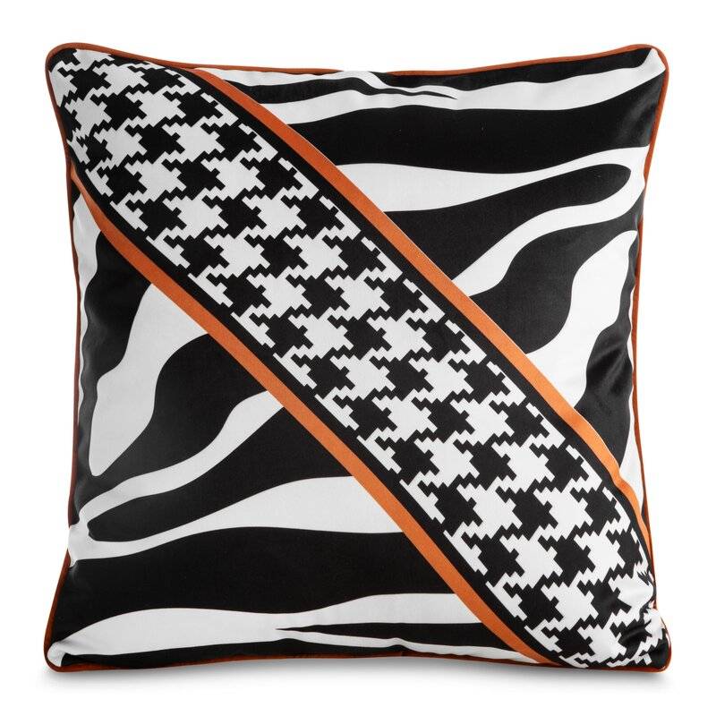 Dekoratyvinis aksominis pagalvėlės užvalkalas “Eva9”