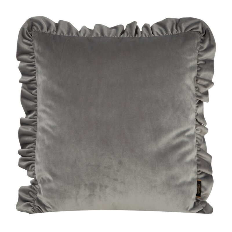 Dekoratyvinė pagalvėlė “VELVET” silver aksominė 45×45 cm