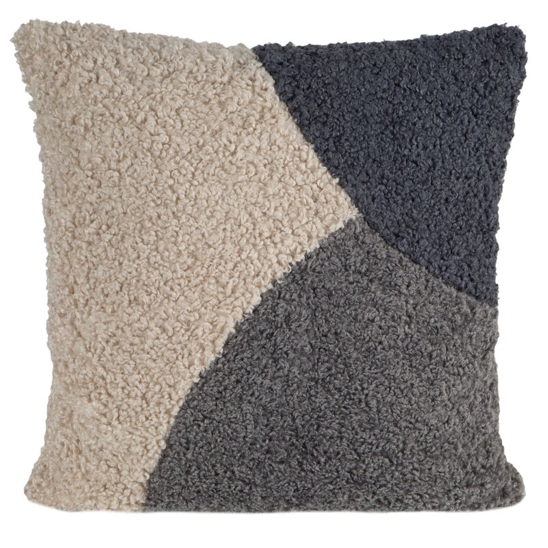 Dekoratyvinė pagalvėlė “Boucle04” gray 45×45 cm