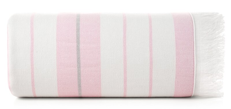 Paplūdimio rankšluostis “Milos” 90×170 cm pink