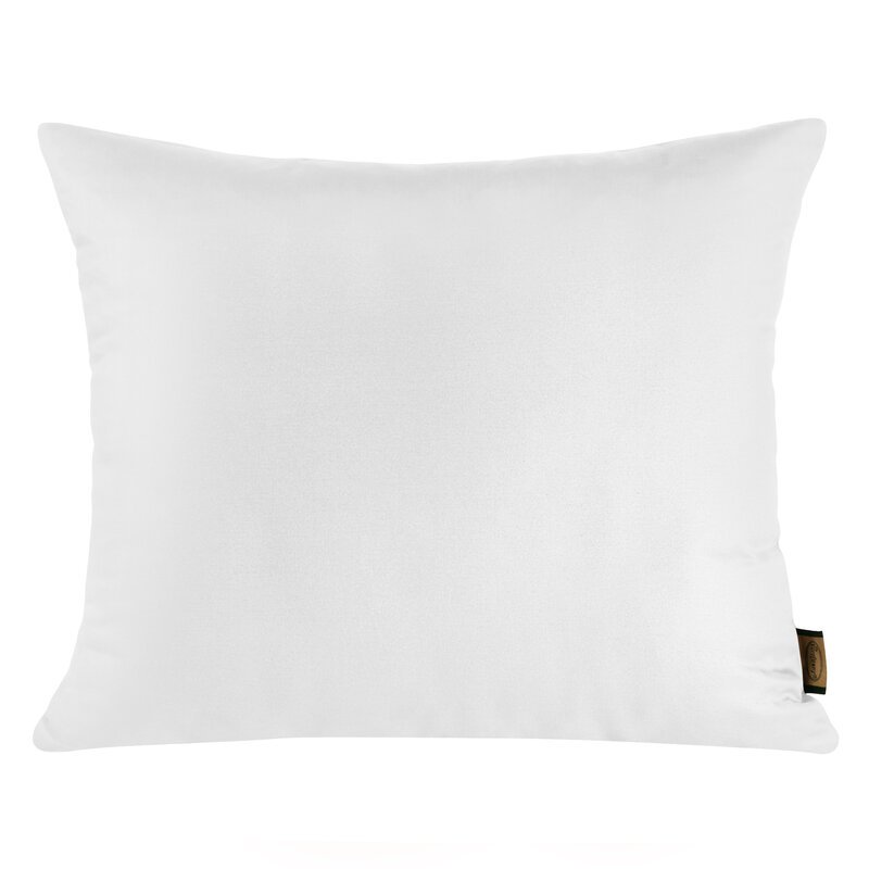 Satino pagalvės užvalkalas 50×70 cm, white